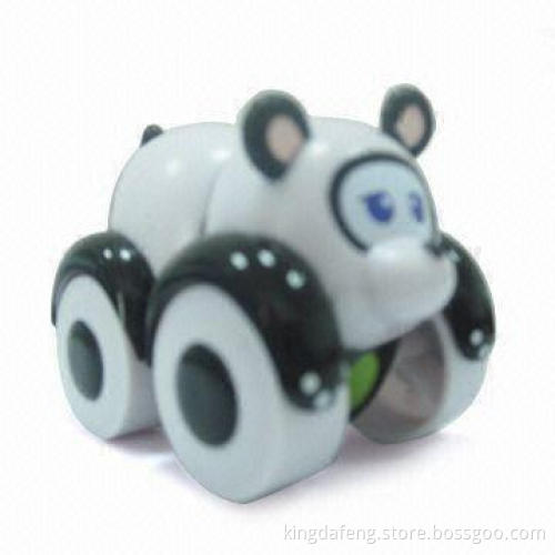 Pull Back Toy Car with Movable Wheels, Suitable for Children as Toy, Measures 6 x 3cm